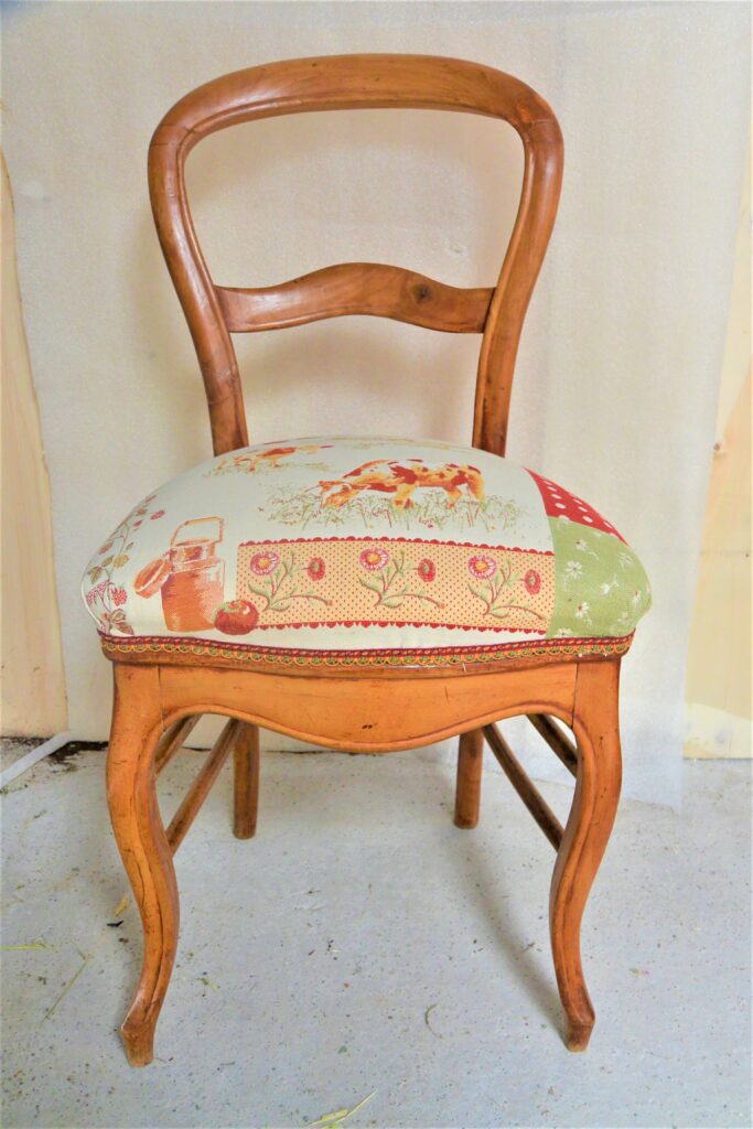 restauration meuble ancien chaise Louis Philippe